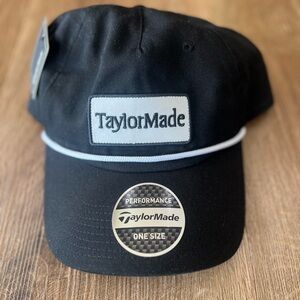 TaylorMade Black Rope Hat